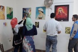 فنانون سوريون معرض مخيم الزعتري الأردن
