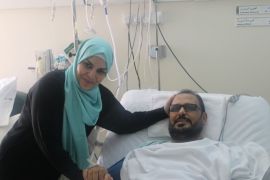: المتبرعة الأردنية وزوجها الذي أجريت له الزراعة مؤسسة حمد الطبية