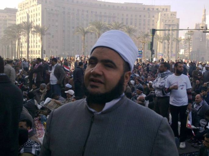ربيع أبو عيد - مصري كفيف - شارك في اثورة 25 يناير 2011 - وأدين أكثر من مرة في عهد نظام السييسي بتهم مختلفة منها قتل ضابط قنصا