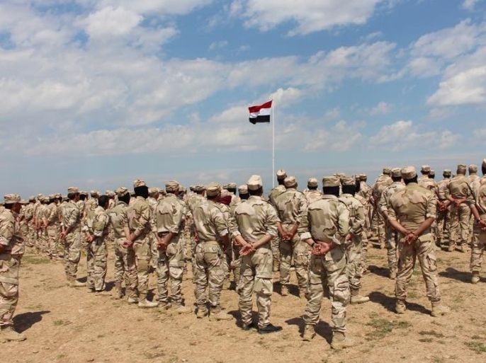 معسكر لتدريب القوات العراقية - نينوى