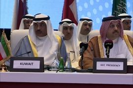 انعقاد الاجتماع الوزاري المشترك الرابع والعشرين بين دول مجلس التعاون الخليجي والاتحاد الأوروبي في الدوحة
