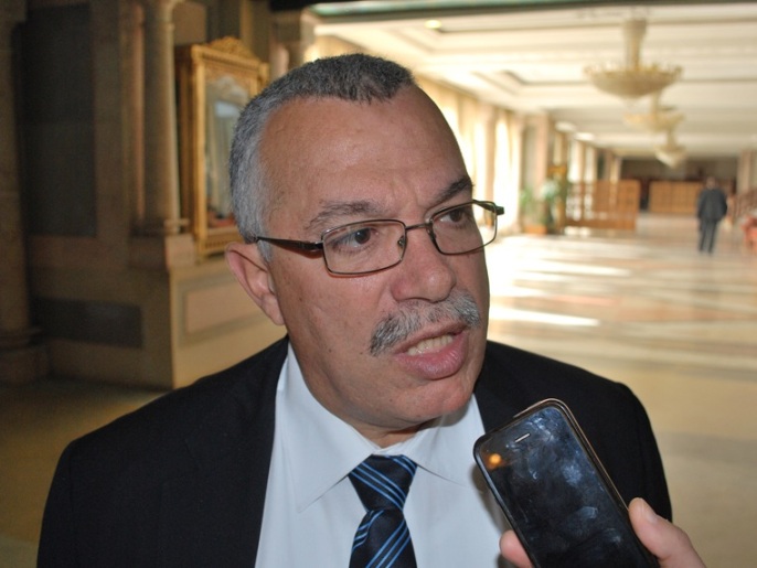 رئيس الكتلة البرلمانية لحركة النهضة نور الدين البحيري (ماي/آيار 2015/مجلس نواب الشعب (البرلمان)تونس العاصمة)