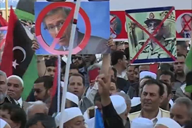 مظاهرات منددة بمسودة اتفاق تسوية الأزمة الليبية