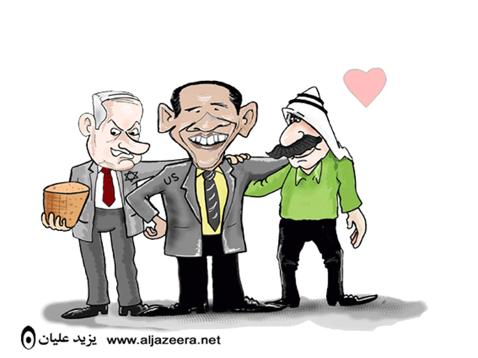 كاريكاتير متحرك - حصار غزة