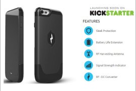 iPhone Case Harvests Electricity From The Air