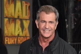 Mel Gibson arrives at the Los Angeles premiere of "Mad Max: Fury Road" at the TCL Chinese Theatre on Thursday, May 7, 2015. (Photo by Jordan Strauss/Invision/AP)