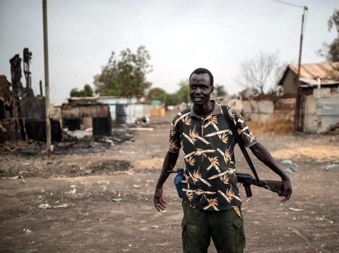 MALAKAL, SOUTH SUDAN - MARCH 5: Malakal, Upper Nile State 650 km far from Juba, is under the controlled of rebels and defected SPLA soldiers loyal to former vice president Riek Machar in Malakal, South Sudan on March 4, 2014.