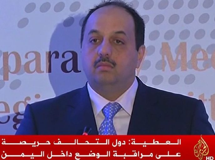 خالد العطية في مؤتمر صحفي بأنطاليا