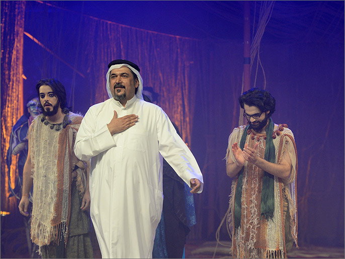 ناصر عبد الرضا مخرج مسرحية الخيمة (الجزيرة نت)