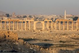 (FILE) The file picture dated 12 November 2010 shows a general view of the ancient city of Palmyra in central Syria. According to media reports on 15 May 2015, extremist Islamic State (IS) militia is advancing towards Palmyra, raising fears that the militants will destroy the historic site. Palmyra is believed to be founded by King Solomon. It was long a trade center that boomed with the decline of Petra in modern-day Jordan. The city, 240 kilometers (150 miles) northeast of Damascus, emerged to become a powerful state after the Romans took control, serving as a link between the ancient Orient and Mediterranean countries. EPA/YOUSSEF BADAWI *** Local Caption *** 02444414