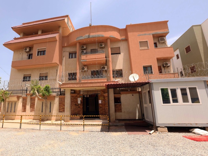 مقر القنصلية التونسية في طرابلس (الفرنسية)