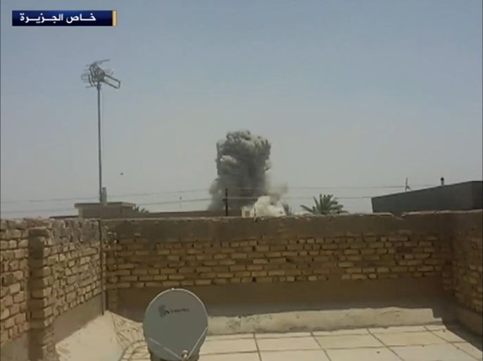 الجيش العراقي يقصف مدينتي الفلوجة وهيت بالأنبار