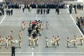 تشييع النائب العام المصري في جنازة عسكرية