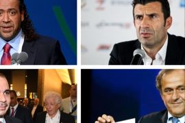 المرشحون لخلافة بلاتر في رئاسة الفيفا