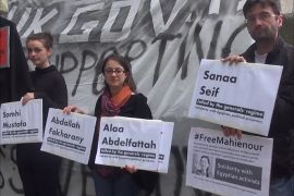 نشطاء أجانب ينددون بالسيسي ويرفضون زيارته للندن