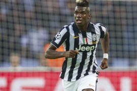 Paul Pogba of Juventus FC during the UEFA Champions League final match between Barcelona and Juventus on June 6, 2015 at the Olympic stadium in Berlin, Germany.