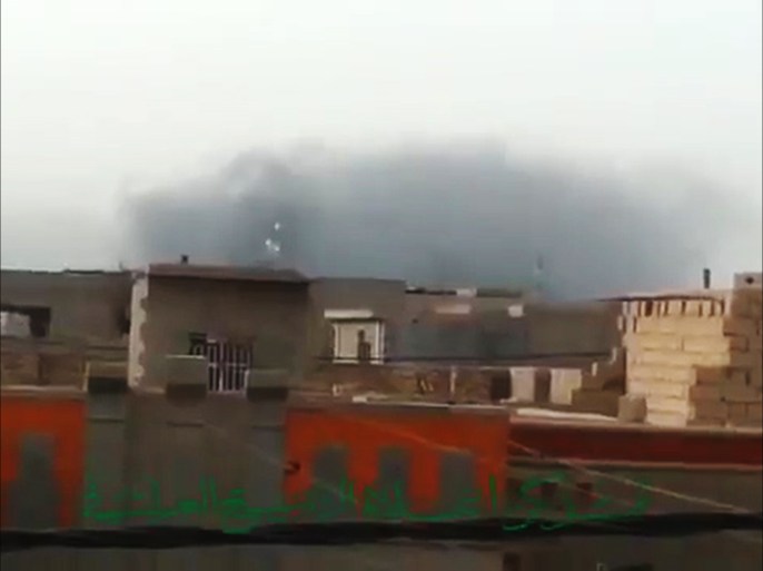 الطيران الحربي العراقي يقصف الأحياء السكنية بمدينة الفلوجة