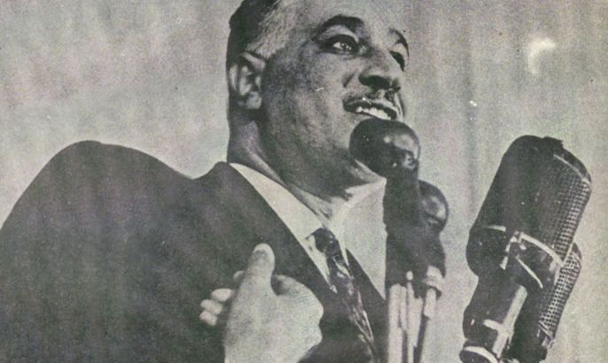 الرئيس المصري الراحل جمال عبد الناصر