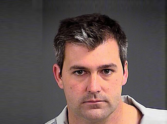 file photo provided by the Charleston County, S.C., Sheriff's Office shows Patrolman Michael Thomas Slager