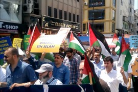 مسيرة في إسطنبول احتفالا بيوم القدس