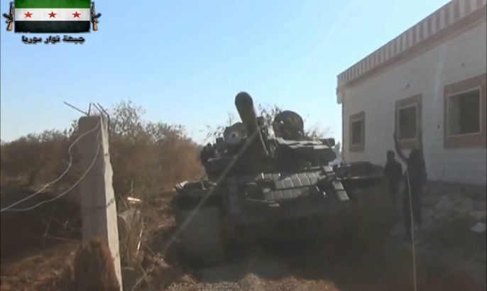قوات المعارضة تستهدف معاقل قوات الأسد بدرعا-2