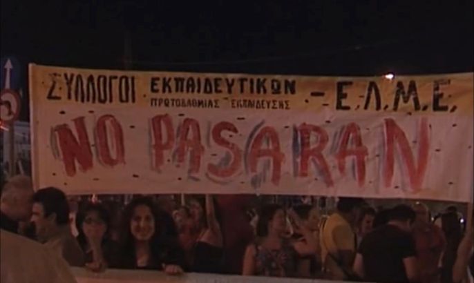 اليونانيون يقولون لا لشروط خطة الإنقاذ