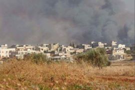 قصف جيش الفتح قوات النظام في الفوعة وكفريا بريف إدلب الجزيرة نت