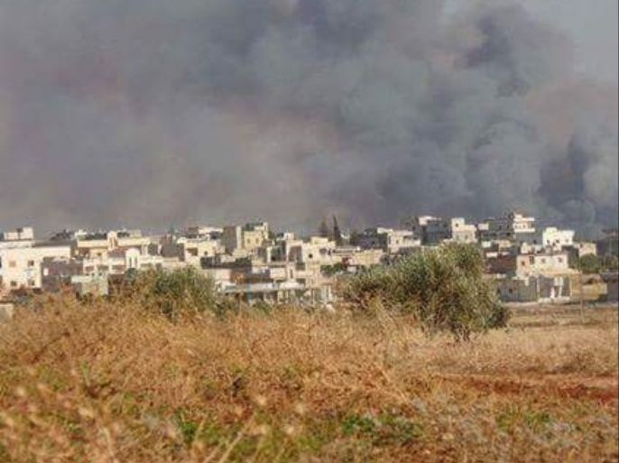 قصف جيش الفتح قوات النظام في الفوعة وكفريا بريف إدلب الجزيرة نت