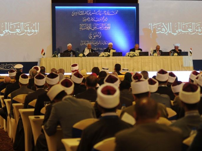 مصر - القاهراة - 20 - 80 2015 جلسة منالمؤتمر عالمي بعنوان "الفتوى .. إشكاليات الواقع وآفاق المستقبل"