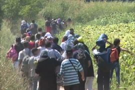 المجر المرحلة الأصعب للاجئين إلى أوروبا