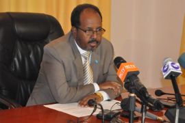 الرئيس الصومالي حسن الشيخ محمود