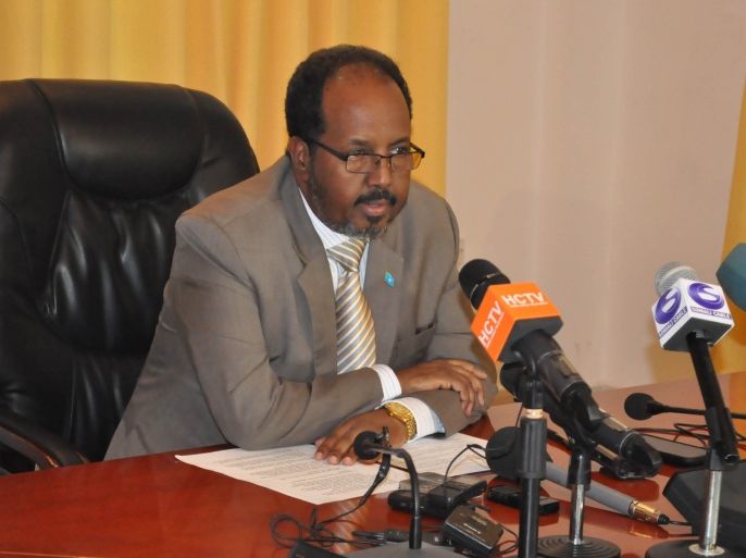 الرئيس الصومالي حسن الشيخ محمود