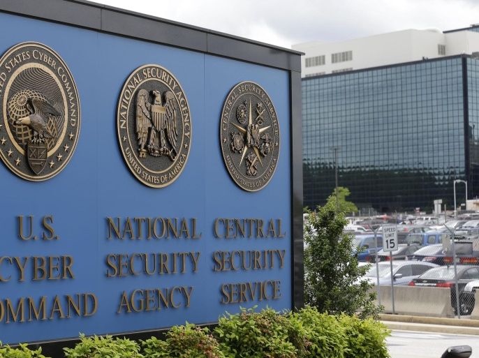 FILE - In his June 6, 2013 file photo, the National Security Agency (NSA) campus in Fort Meade, Md. A federal appeals court on Friday ruled in favor of the Obama administration in a dispute over the National Security Agency's bulk collection of telephone data on hundreds of millions of Americans. The U.S. Court of Appeals for the District of Columbia Circuit reversed a lower court ruling that said the program likely violates the Constitution's ban on unreasonable searches. (AP Photo/Patrick Semansky, File)