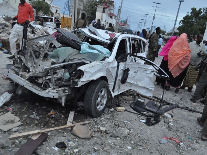 انفجار سيارة مفخخة بالصومال
