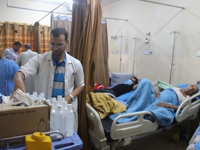 ردهات المستشفيات في بغداد تمتلىء بمصابي الكوليرا - الجزيرة نت - مروان الجبوري