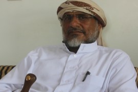 الشيخ الحسن أبكر قائد المقاومة اليمنية في الجوف - سبتمبر 2015