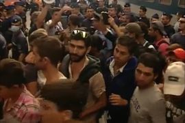 المجر تغلق محطة القطارات في وجه اللاجئين