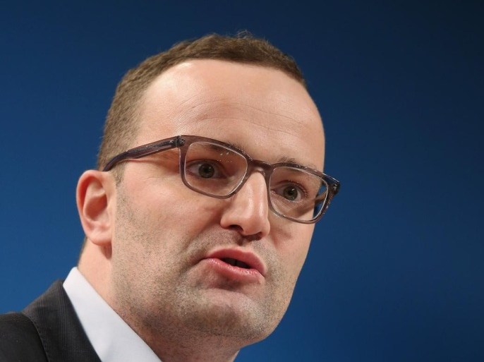 COLOGNE, GERMANY - DECEMBER 09: Jens Spahn of the German Christian Democrats (CDU) speaks at the annual CDU party congress on December 9, 2014 in Cologne, Germany. The CDU is the senior partner in Germany's ruling government coalition.