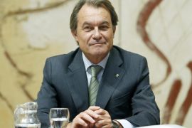 Catalonian regional outgoing president, Artur Mas, attends a weekly meeting of the Catalonian Government in Barcelona, Spain, 29 September 2015, shortly before the Superior Court of Catalonia summoned him to declare before the judge on the accusation made by the District Attorney's office for calling the referendum on independence on 09 November 2014. Artur Mas called a referendum last year asking Catalans if they wanted Catalonia to be a State. Despite the Constitutional Court declared that a referendum like this would be ilegall, the referendum took place and the regional district attorney's office brought a lawsuit against Mas.