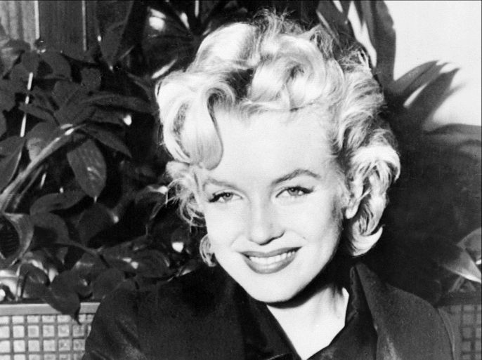 Undated photo shows US actress Marilyn Monroe a few weeks before she died in 05 August, 1962 at the age of 36. The circumstances of her death have never been cleared up.
