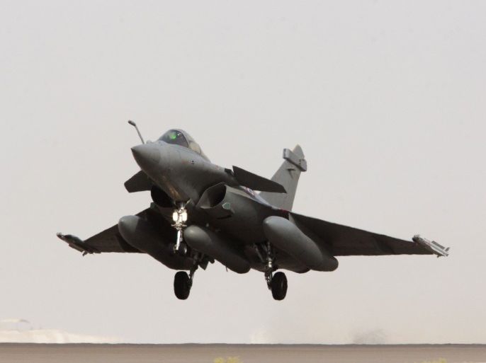 French army Rafale fighter