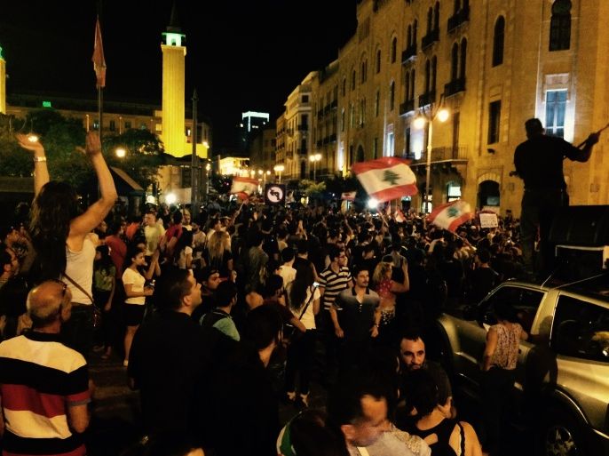 مظاهرات في بيروت الأحد