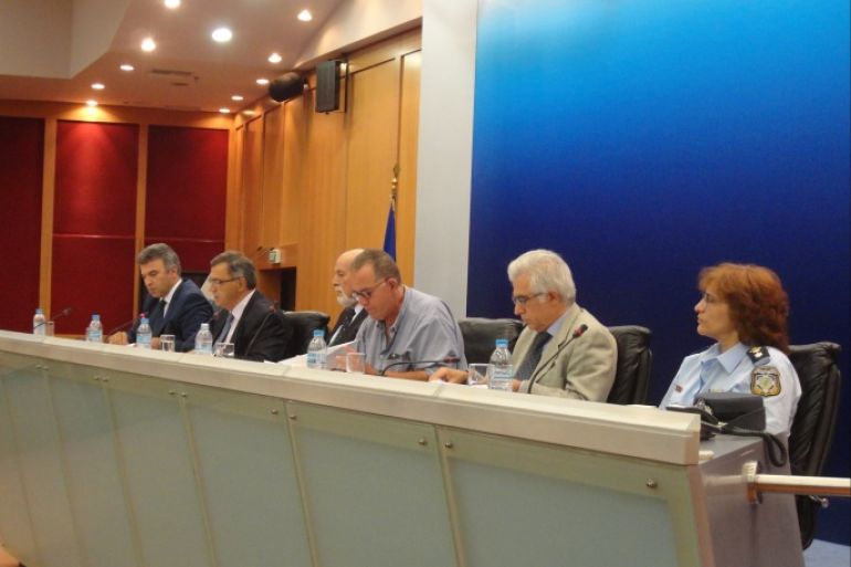 مؤتمر لوزراء الحكومة المؤقتة بشأن ملف اللجوء في اليونان