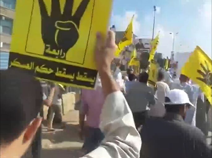 مظاهرات احتجاج على أحكام الإعدام ضد رافضي الانقلاب