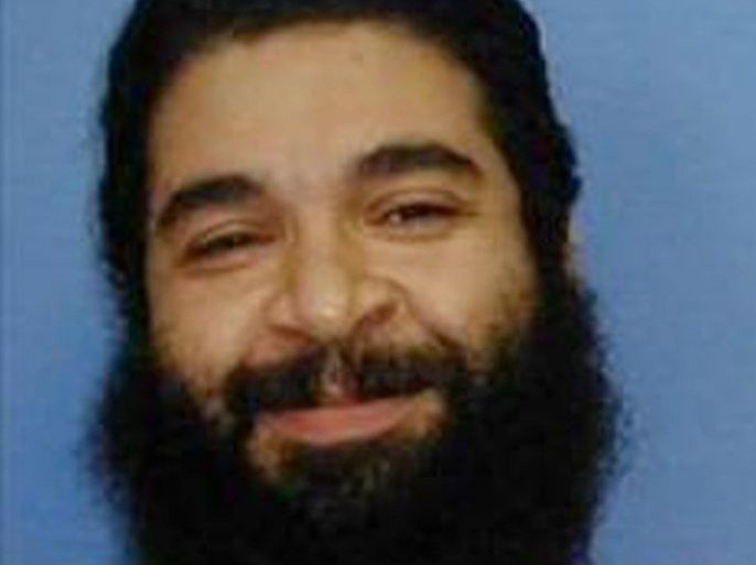 An undated handout image provided by Reprieve UK on 30 October 2015, shows Shaker Aamer, the last British resident to be held in US prison, Guantanamo Bay. Reports state that Mr Aamer was returned to the UK on 30 October 2015 after being detained in Guantanamo Bay for 13 years. Shaker Aamer was picked up by US authorities in Afghanistan in 2001. EPA/REPRIEVE UK / HANDOUT