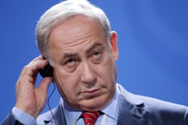 Israeli Prime Minister Benjamin Netanyahu speaks during a prss conference with German Chancellor Angela Merkel (not picture) following their meeting in Berlin, Germany, 21 October 2015. The visit was overshadowed by Netanyahu's claims that a Palestinian religious leader gave Hitler the idea for the Holocaust. Netanyahu's comments claiming that the controversial Palestinian Mufti Haj Amin al-Husseini had encouraged Hitler to embark on the Holocaust has already set off a storm of criticism in the Middle East.