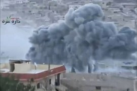 ضحايا مدنيون نتيجة القصف الروسي على سوريا
