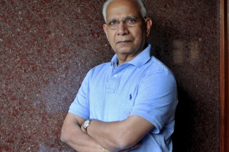 J.V.R. Prasada Rao, United Nations special envoy for AIDS in Asia and the Pacific, poses inside his residence in Bengaluru, India, October 7, 2015. New HIV infections in India could rise for the first time in more than a decade because states are mismanaging a prevention programme by delaying payments to health workers, Rao said. Picture taken October 7. To match Interview INDIA-AIDS/ REUTERS/Abhishek N. Chinnappa