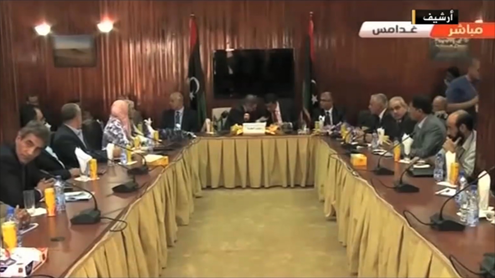 ‪طرفا الأزمة الليبية أكدا تمسكهم بالحوار الوطني‬ (الجزيرة)
