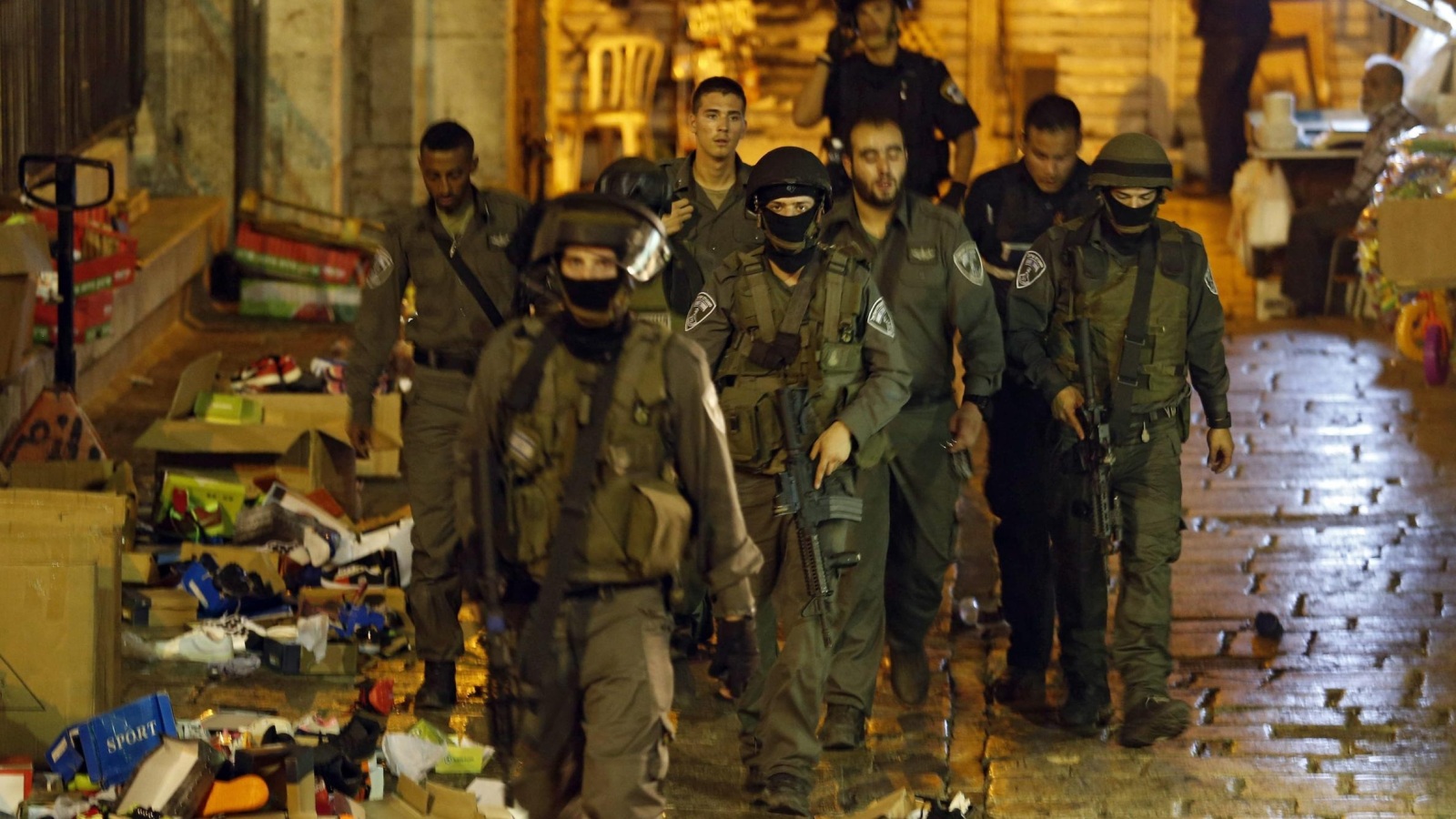 ‪قوات الاحتلال تنتشر في مدينة القدس المحتلة عقب العملية‬ (الأوروبية)